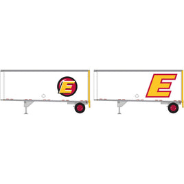 Estes HO Scale 28' Trailers with Dolly
