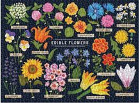 Edible Flowers Puzzle (1000 Piece) Puzzle