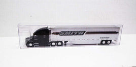 Kenworth T680 Sleeper Cab Tractor with 53' Reefer Trailer - Assembled -- Smith (black, white, silver)