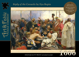 Reply of the Cossacks by Ilya Repin (1000 Piece) Puzzle