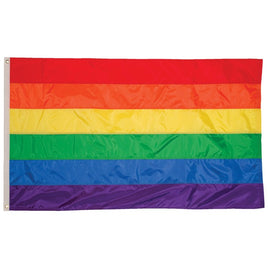 Rainbow Grommet 4' x 6' Flag