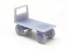 Luggage Carts -- Unpainted 3D Printed Parts pkg(5)