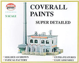 N Scale Coverall Paint Co. Building