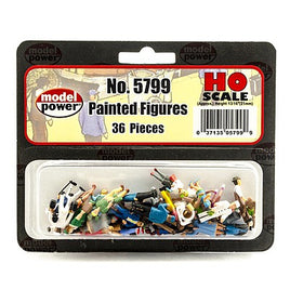 HO Scale 36 Painted Figures