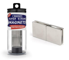 1x1x1/8" Rare Earth Block Magnets (4-pack)