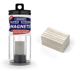 1x1/4x1/10" Rare Earth Block Magnets (12-Pack)