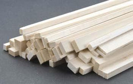 4" (.048") HO Scale Lumber (Each Piece 11" Long) -- 4 x 4" 10.2 x 10.2cm pkg(12)