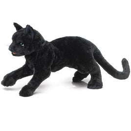 Black Cat Hand Puppet