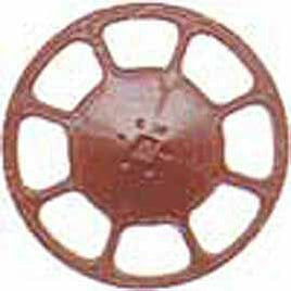 Kadee #2035 Modern Brake Wheels HO Scale -- Red Oxide pkg(8) HO Scale