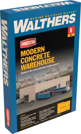Modern Concrete Warehouse 12 x 6-3/4 x 3-3/16"