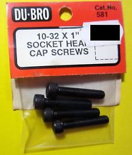 Socket Cap Screws 10-32 x 1" (4)