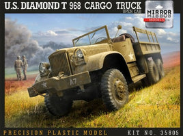US Diamond T 968A Open Cab Truck (1/35th Scale) Plastic Military Model Kit