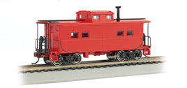 Northeast-Style Steel Cupola Caboose - Ready to Run - Silver Series(R) -- Painted, Unlettered (Caboose Red)