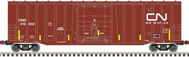 HO NSC 5277 50' Plug-Door Boxcar - Ready to Run -- Canadian National CNIS 413039 (Boxcar Red, white, yellow conspicuity marks)