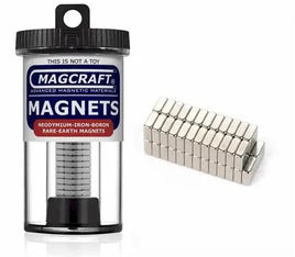 1/4x1/4x1/10" Rare Earth Block Magnets (50-Pack)