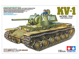 KV-1 1941 Early (1/35 Scale) Plastic Military Kit