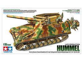 German Heavy Self-Propelled Howitzer Hummel [Late Production] (1/35 Scale) Plastic Military Kit