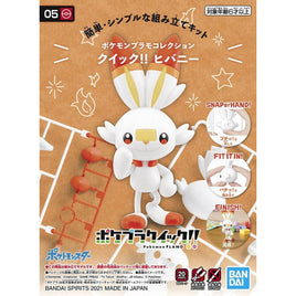 Pokemon Quick!! Scorbunny Plastic Model Kit