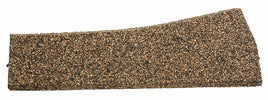 Precut Cork Roadbed Section 2-Pack Left Hand #8 Turnout