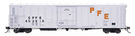HO R-70-15 Refrigerator Car - Ready to Run -- Pacific Fruit Express (orange, white, black, Number in Box)