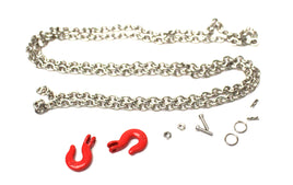 Tow Hooks and Chain Set (1/10 Scale)