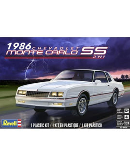 86 Chevrolet Monte Carlo SS (1/24 Scale) Vehicle Model Kit
