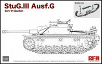 Stug. III Ausf.G Early Production (1/35th Scale) plastic Military Model Kit