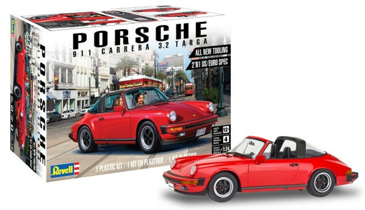 1984 Porsche 911 Carrera 3.2 Targa (1/24th Scale) Vehicle Model