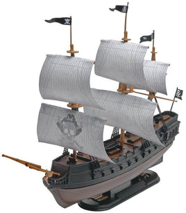 Black Diamond Pirate Ship (1/350 Scale) Boat Snap Kit