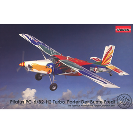 Pilatus PC-6/B2-H2 Turbo Porter (1/48th Scale) Plastic Aircraft Model Kit