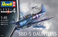 SBD-5 Dauntless (1/48 Scale) Aircraft Model Kit