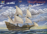 Mayflower Sailing Ship (1/60 Scale) Boat Model Kit