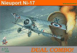 Nieuport Ni-17 Combo (1/72 Scale) Military Aircraft Kit