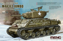 M4A3E2 Jumbo US Assault Tank (1/35 Scale) Plastic Military Kit