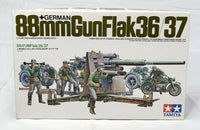 Ger Gun Flak 88mm (1/35 Scale) Plastic Military Kit