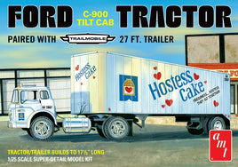 Ford C-900 Tilt Cab with Trailer (1/25 Scale) Vehicle Model Kit