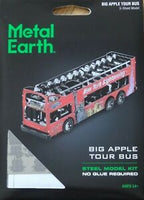 Big Apple Tour Bus Metal Earth Model Kit