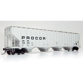 HO PROCOR 5720 Covered Hopper UNPX Low Black