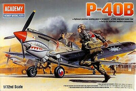 P-40B Tomahawk (1/72 Scale) Airplane Model Kit