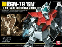 HGUC RGM-79 GM (1/144 Scale) Plastic Gundam Model Kit
