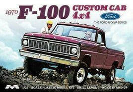 1970 Ford F-100 Custom Cab 4x4 (1/25 Scale) Vehicle Model Kit