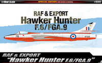RAF Hawker Hunter F.6/FGA.9 (1/48 Scale) Aircraft Model Kit