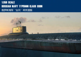 Russian Navy Typhoon Class SSBN (1/350 Scale) Boat Model Kit