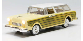 Station Wagon - Just Plug(R) Lighted Vehicle -- Yellow with Wood Sides