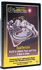 SubTerrain DVD -- Build a Layout Fast & Easy: A How-To Video