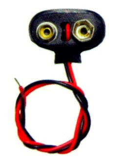 Battery Clip for 9V Battery (wired)