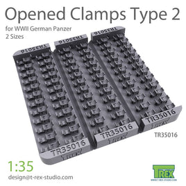 Open Clamps Type 2 (1/35 Scale)