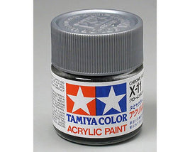 Tamiya Color X11 Chrome Silver Acrylic Paint 23ml