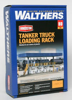 Tanker Truck Loading Rack Kit 7 x 3-1/2 x 3-3/16" HO Scale
