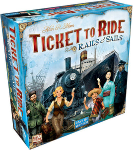 Ticket To Ride: Rails and Sails Board Game